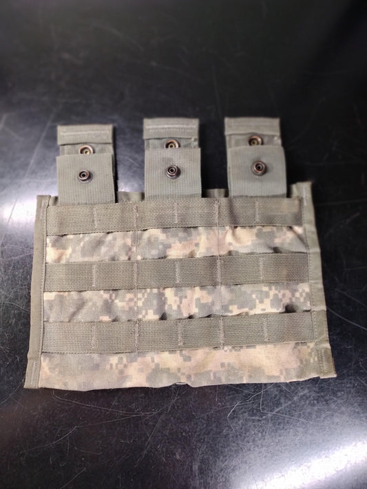 Used US Army Issued 3 Magazine MOLLE Pouch Digital Camo | FREE Us Shipping!