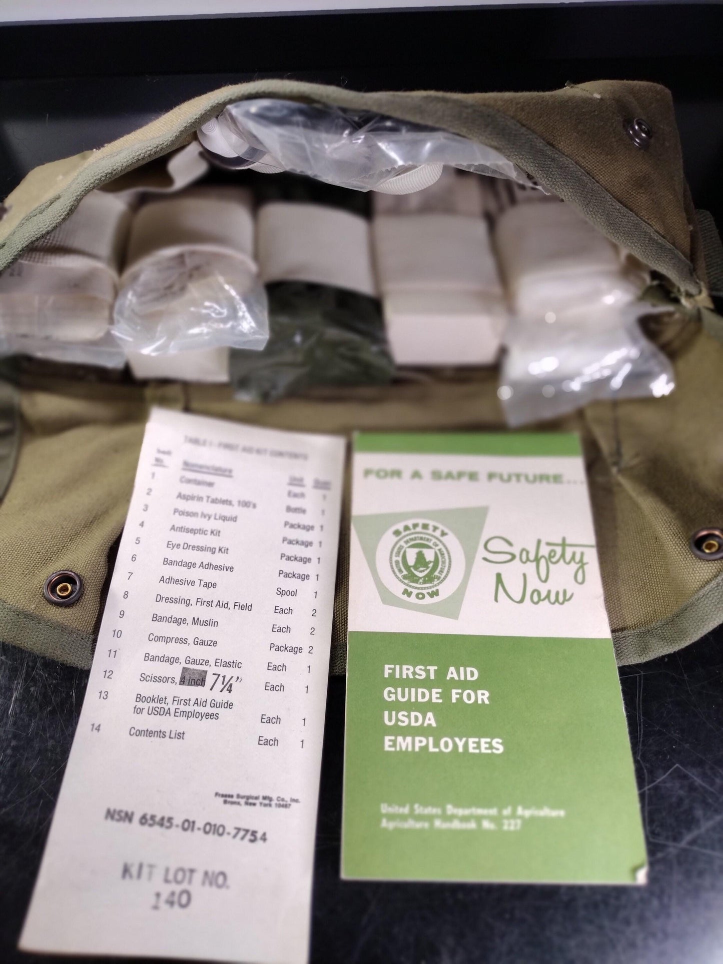 Military First Aid Pouch Kit Belt With Supplies | FREE US Shipping!