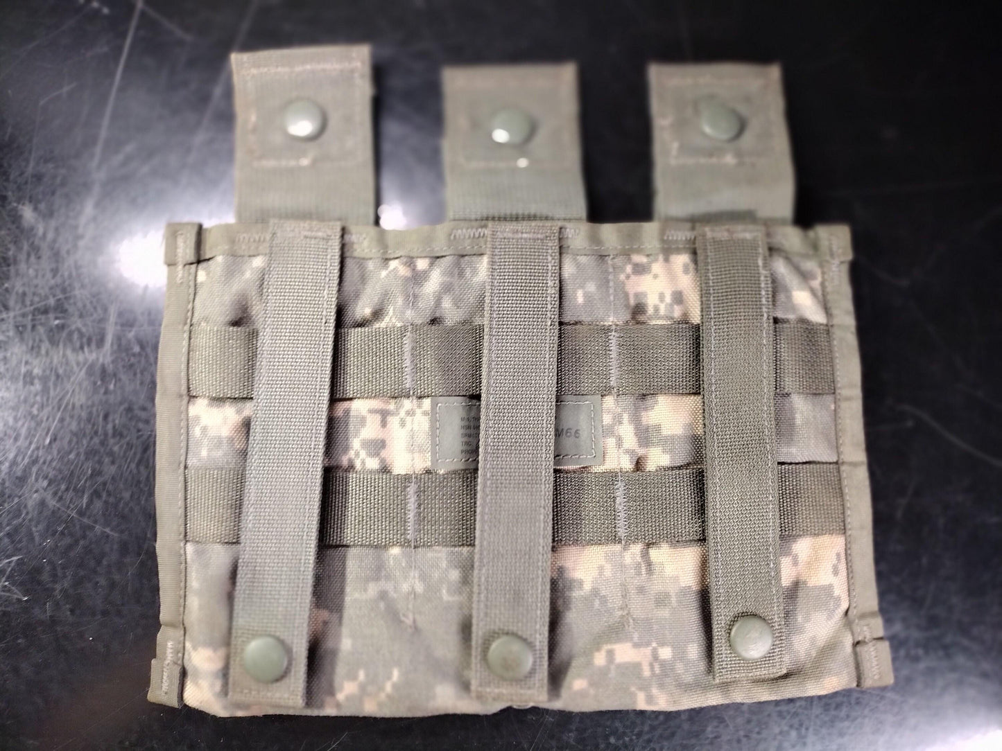 Used US Army Issued 3 Magazine MOLLE Pouch Digital Camo | FREE Us Shipping!