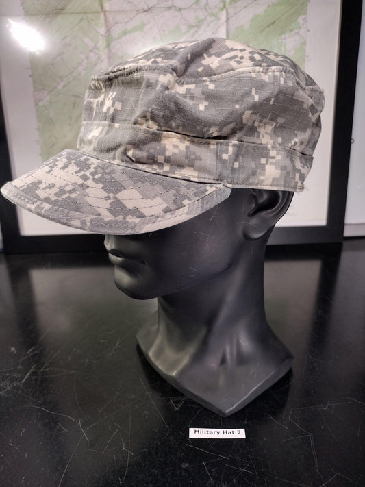 US Army Digital Camo Patrol Cap (Size: Unknown) | FREE US Shipping!