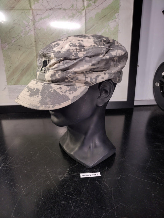 US Army Digital Camo Patrol Cap Ripstop (Size: 7 3/8) | FREE US Shipping!