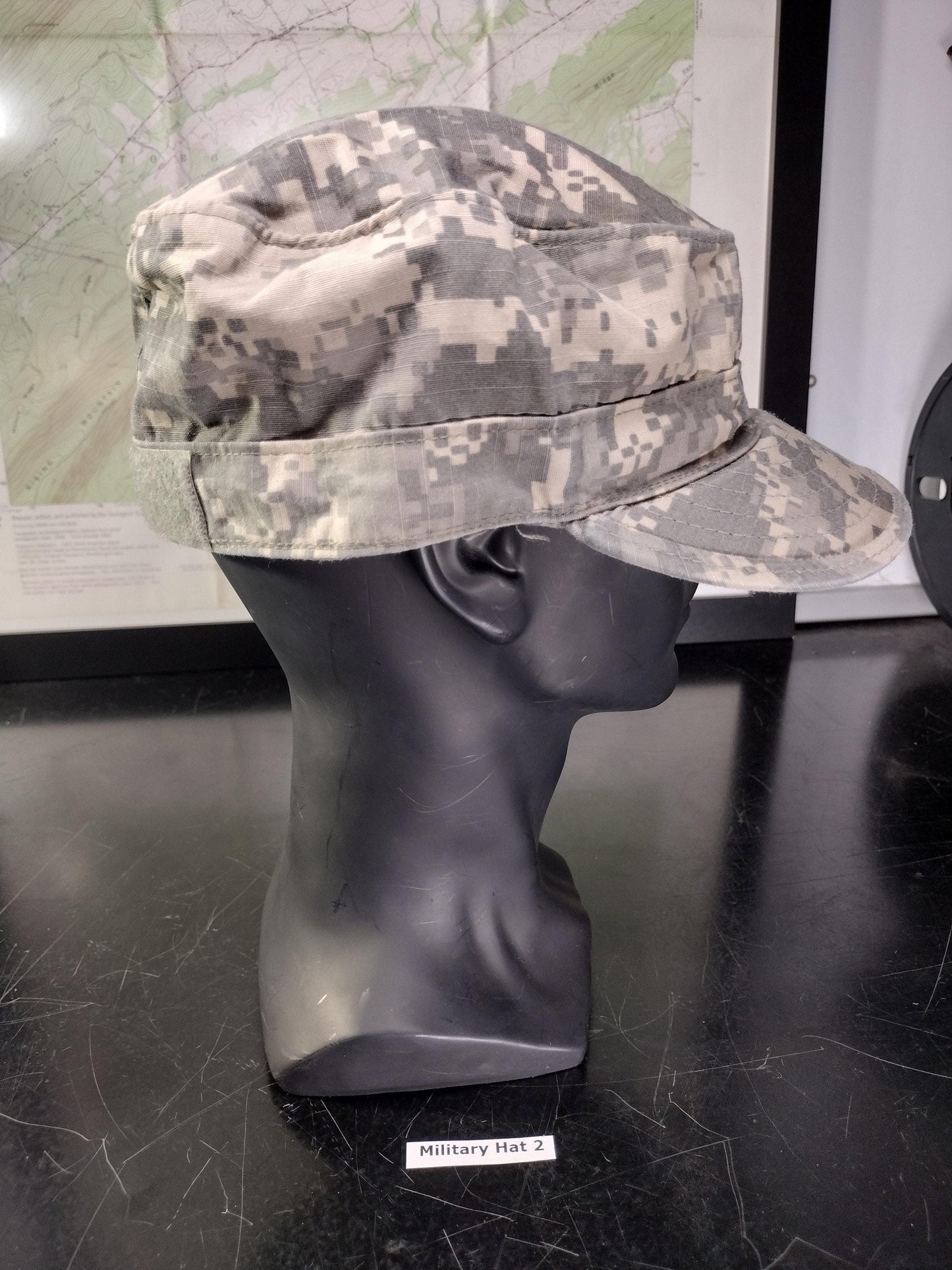 US Army Digital Camo Patrol Cap (Size: Unknown) | FREE US Shipping!