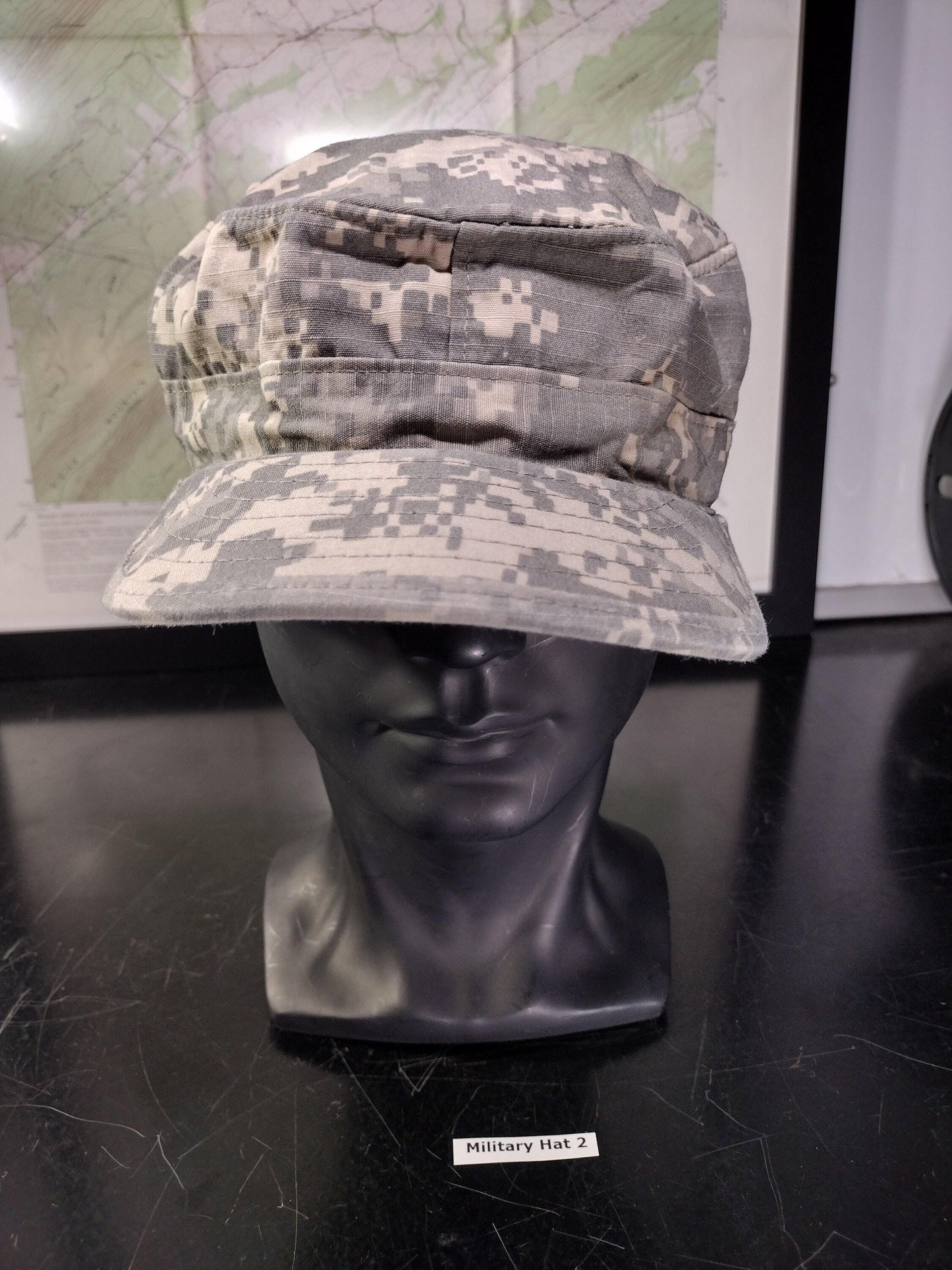 US Army Digital Camo Patrol Cap (Size: Unknown) | FREE US Shipping!