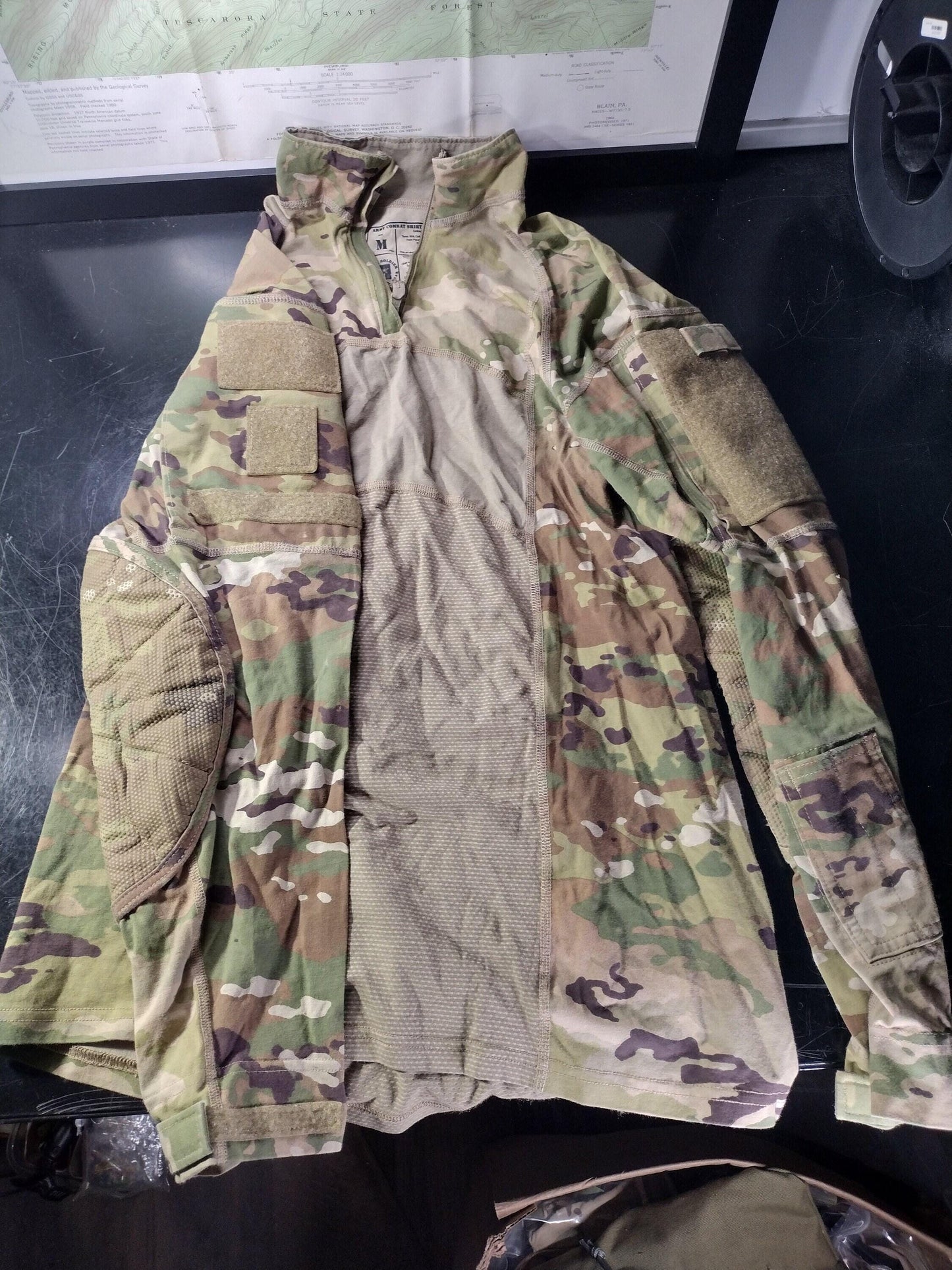 US Army Combat Shirt Multicam Flame Resistant (Size:M) | FREE US Shipping!