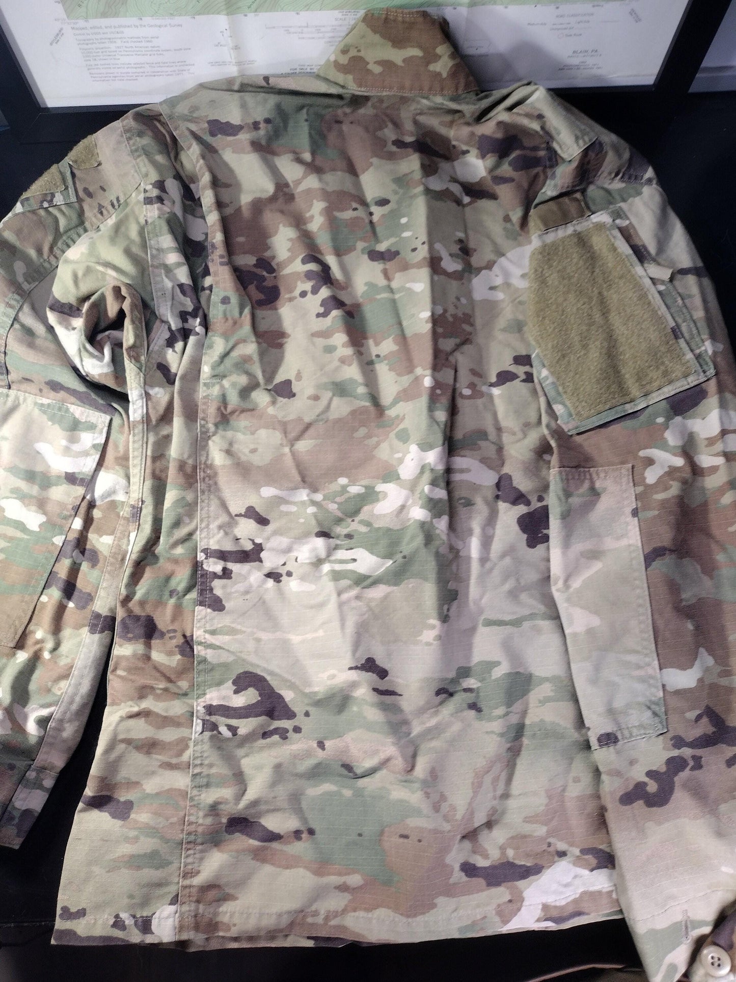 US Army Multicam Insect Repelling Combat Jacket (Size:Medium-Regular Unisex) | FREE US Shipping!