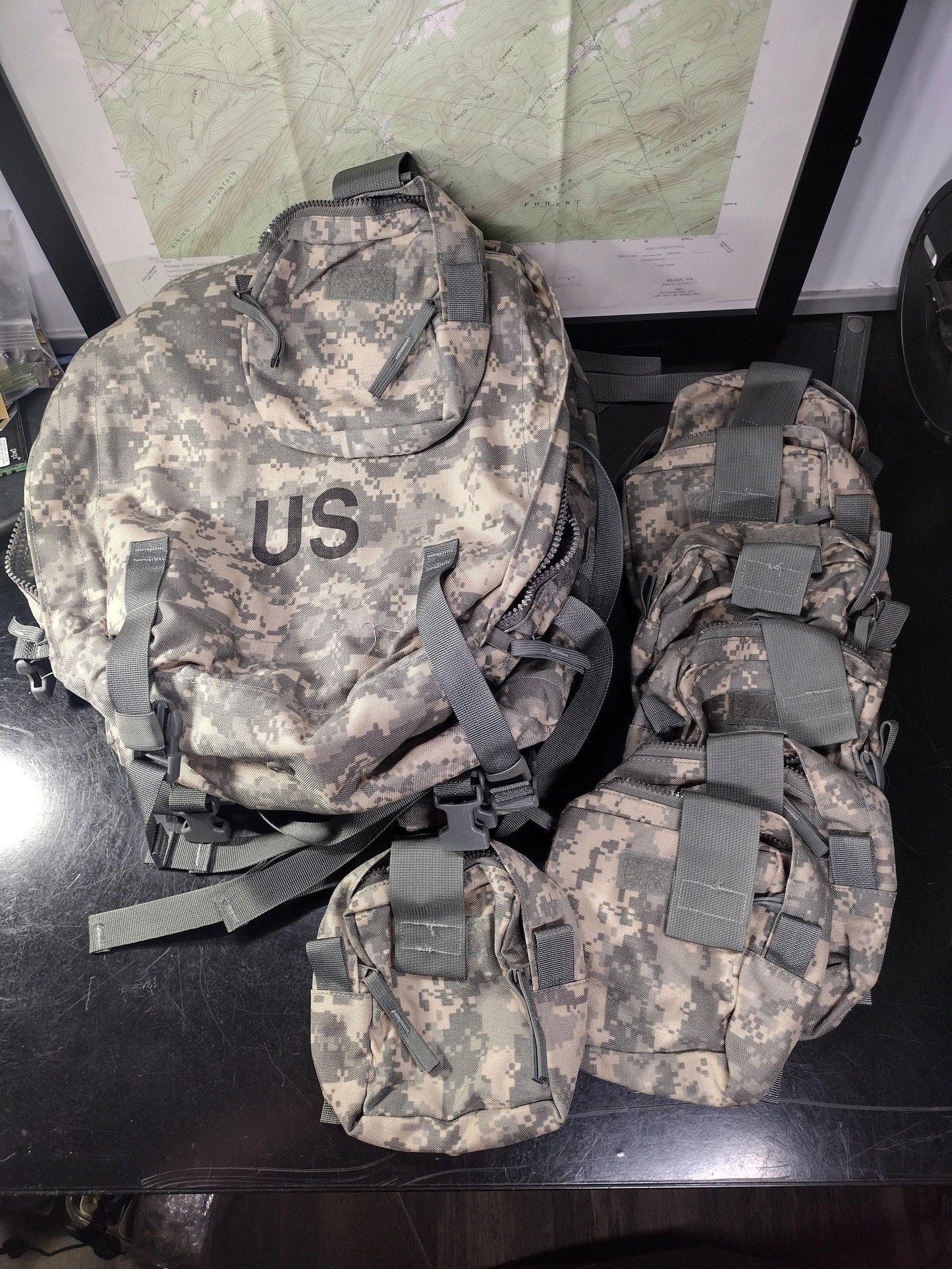 US Army Medic Bag With 8 Pouches MOLLE II | Free Us Shipping!