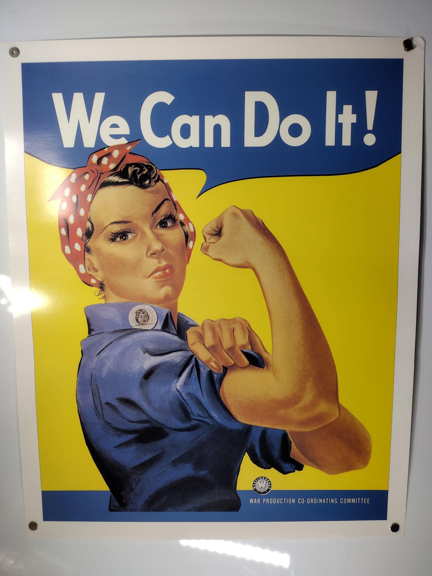 WW2 Poster "We Can Do It" | FREE US Shipping!