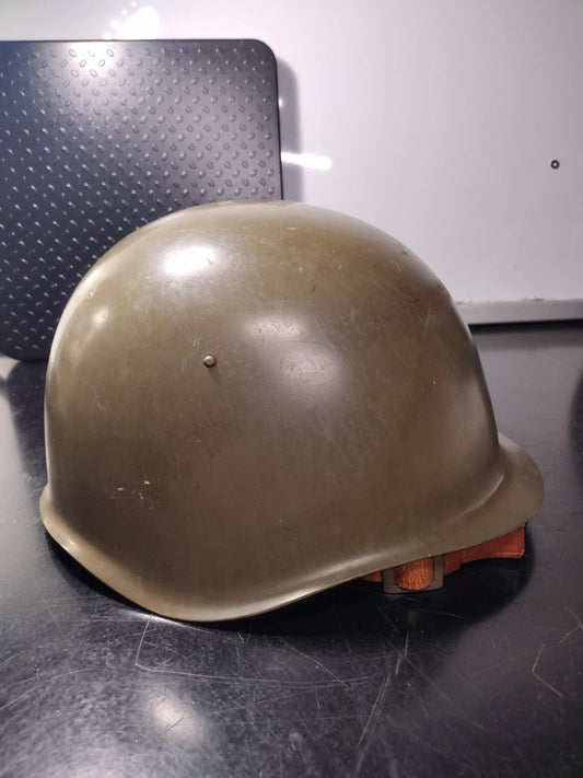 Military Steel Helmet (Size Unknown Bulgarian?)