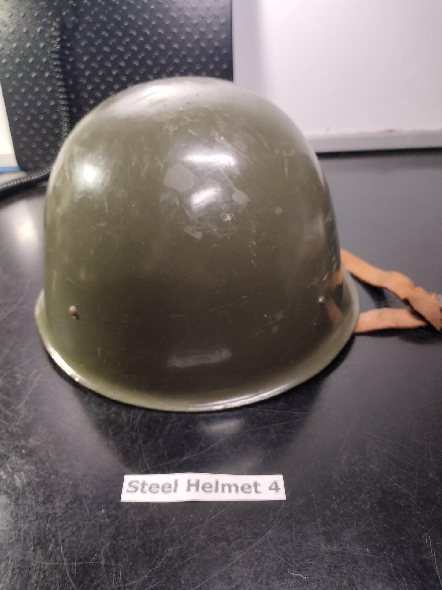 Military Steel Helmet (Size Unknown) (Helmet 4)