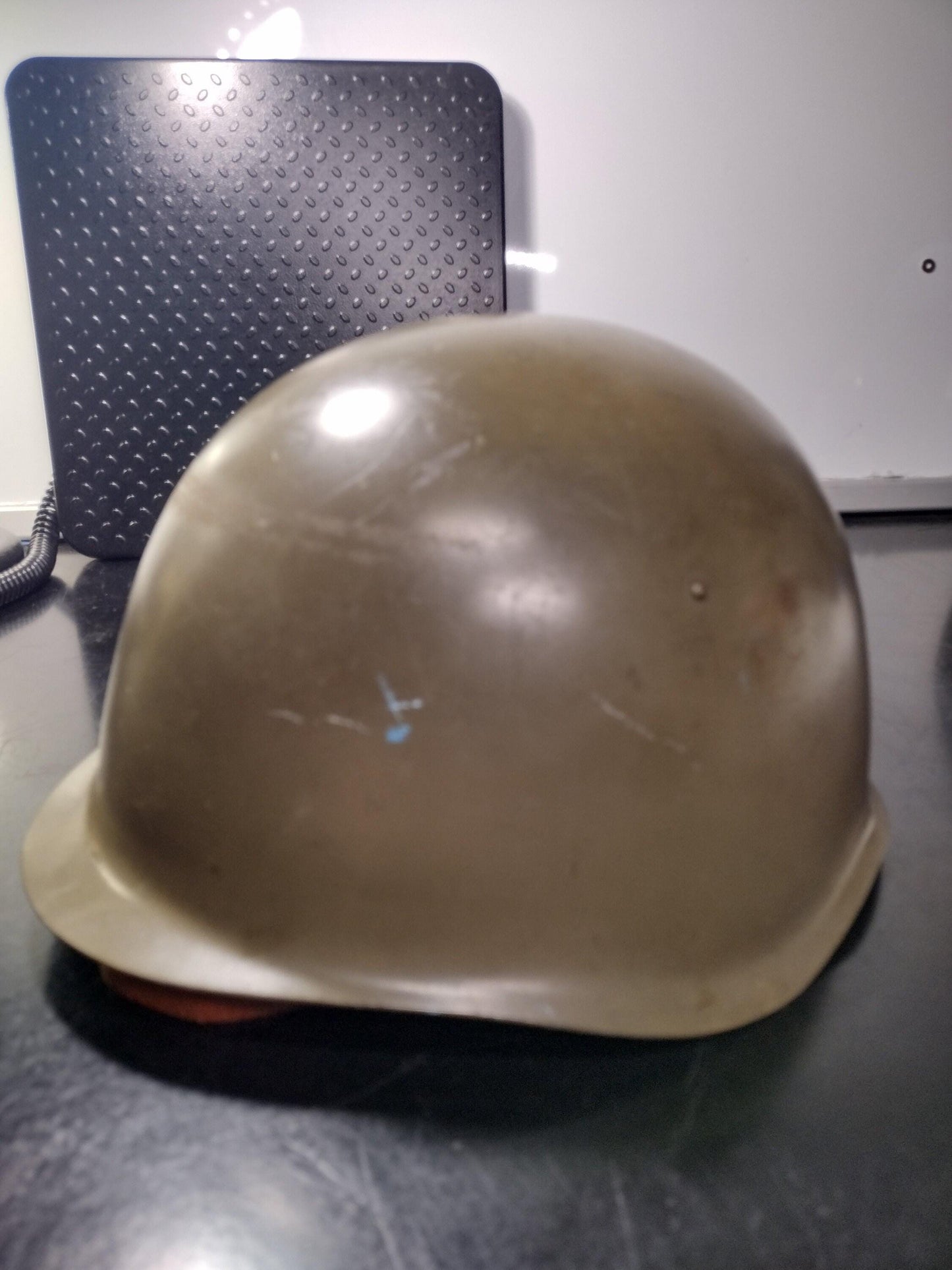 Military Steel Helmet (Size Unknown Bulgarian?)