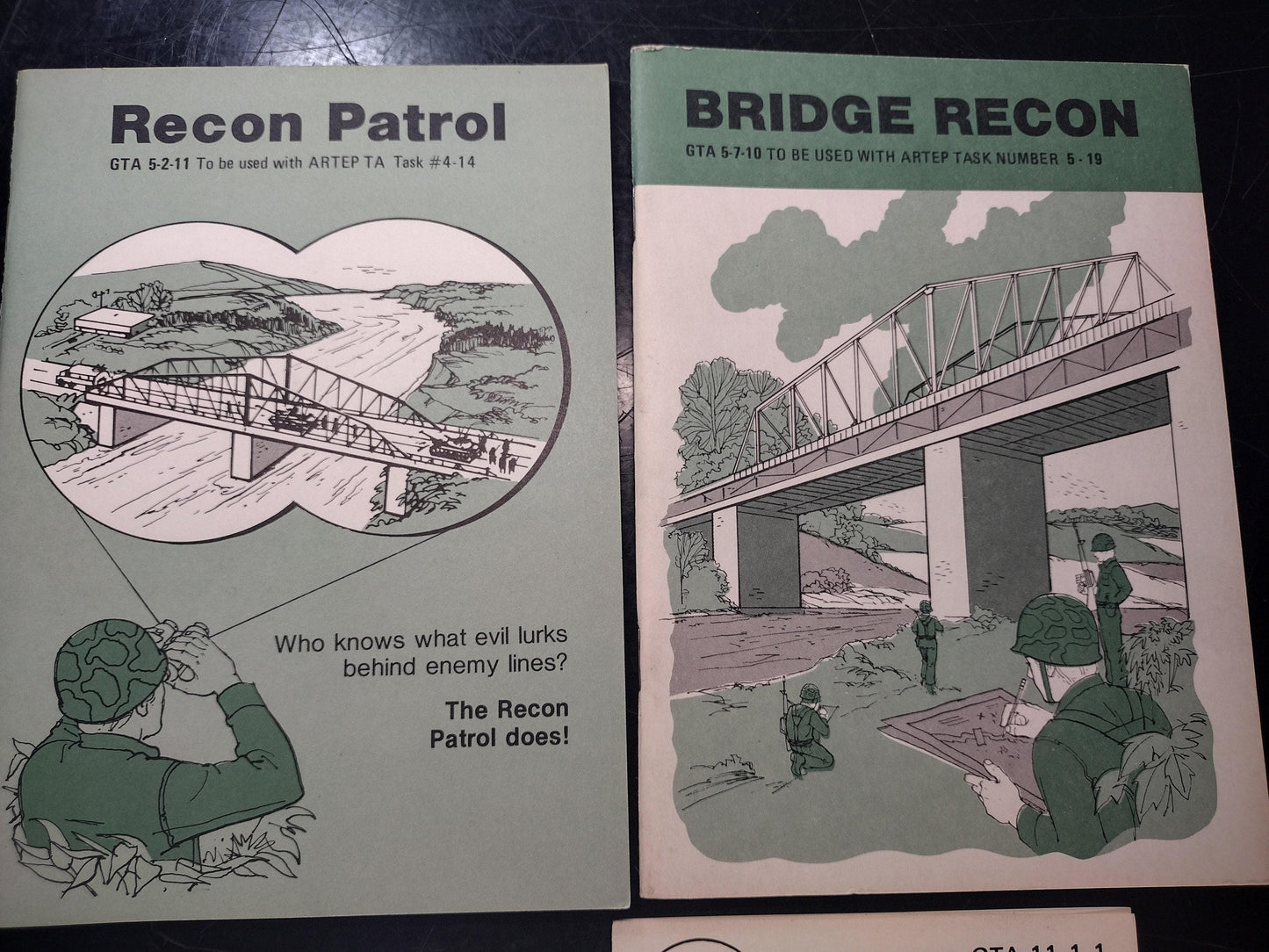 Bundle of US Army Recon Special Forces Ephemera Pamphlet Booklets | FREE US Shipping!