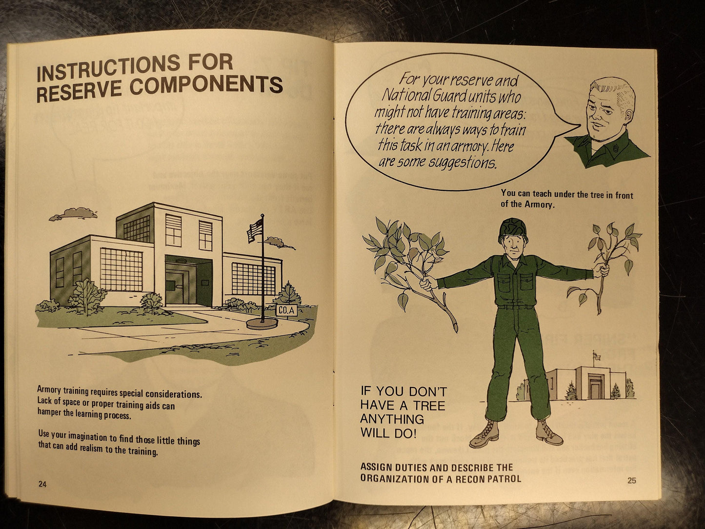 US Army Recon Patrol Ephemera Pamphlet Booklet From 1981 (GTA 5-2-11) | FREE Us Shipping!