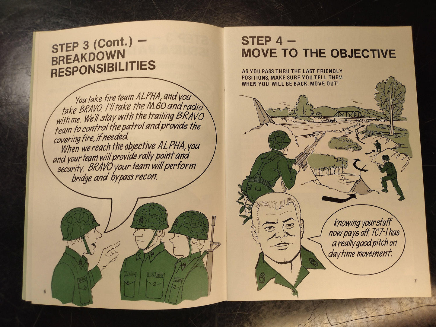 US Army Recon Patrol Ephemera Pamphlet Booklet From 1981 (GTA 5-2-11) | FREE Us Shipping!