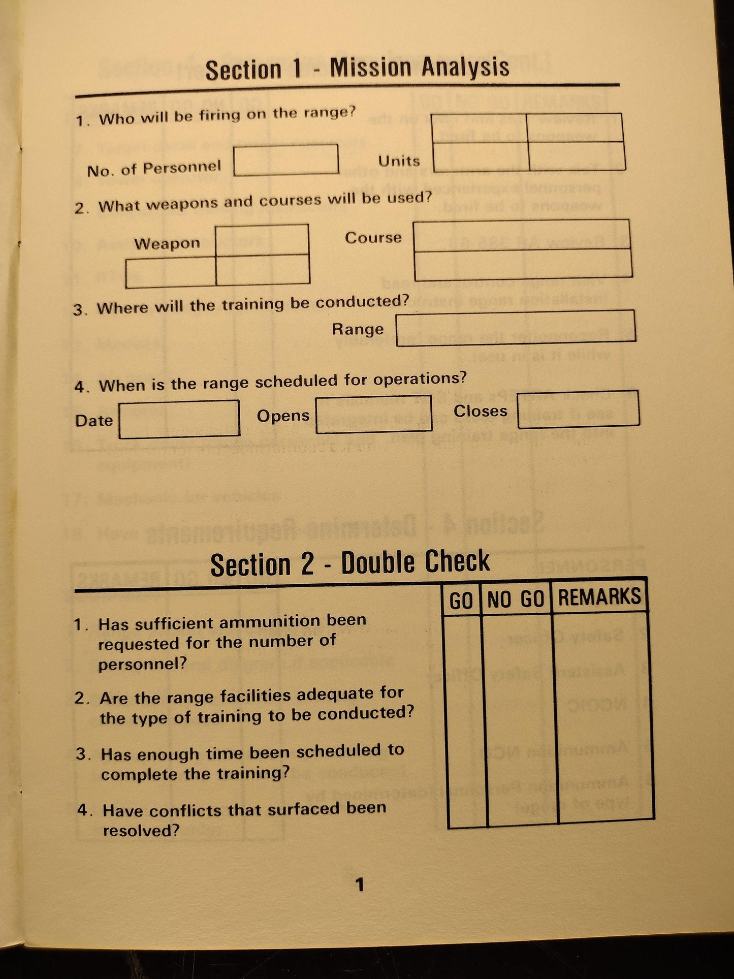 Bundle of US Army Firing Range Ephemera Pamphlet Booklet | FREE US Shipping!