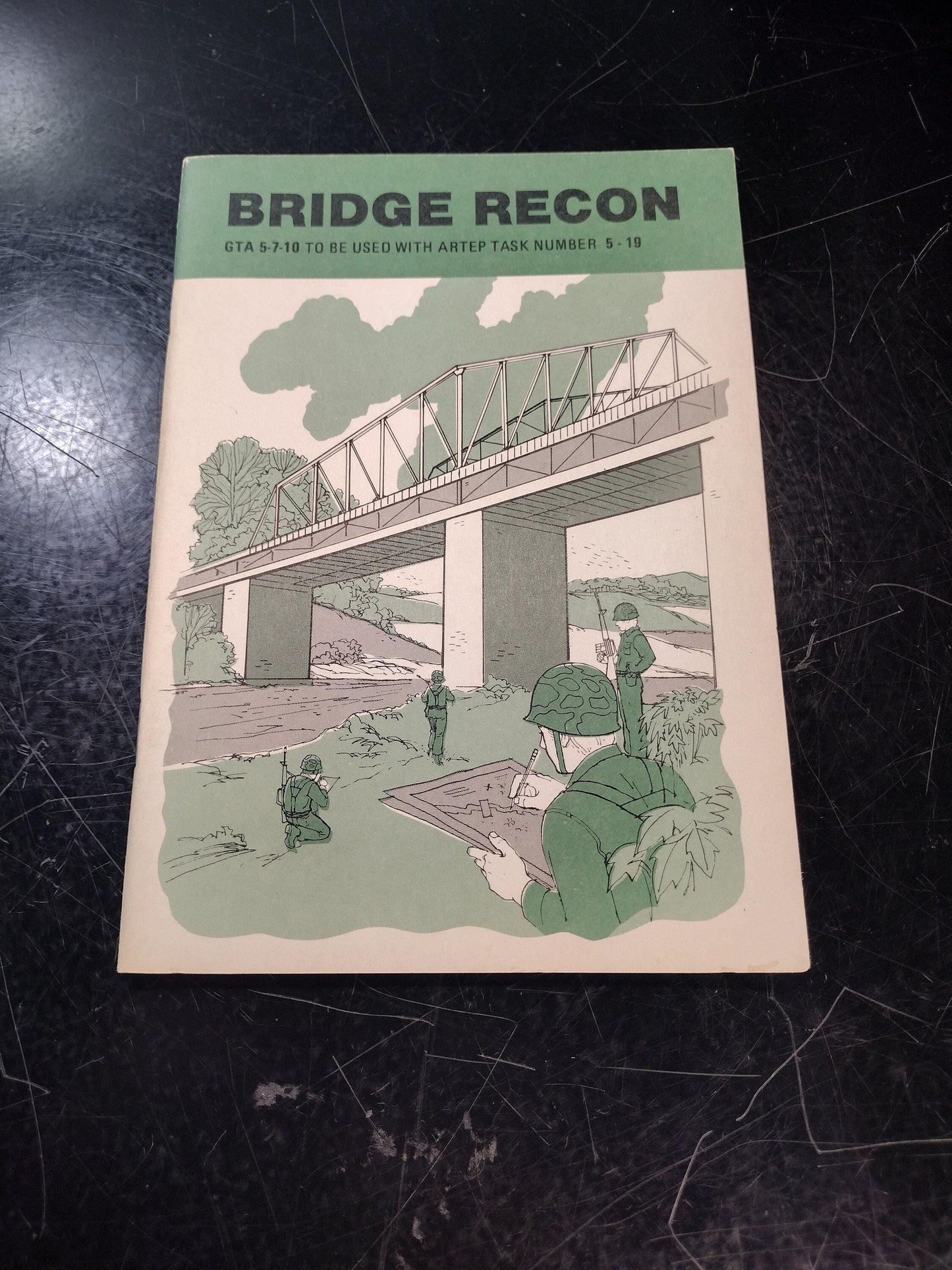 US Army Bridge Recon Ephemera Pamphlet Booklet (1981 GTA-5-7-10) | FREE Us Shipping!