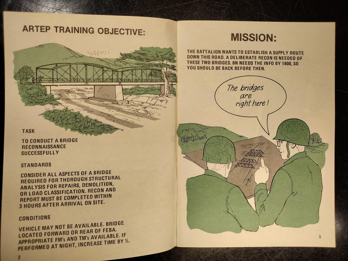 US Army Bridge Recon Ephemera Pamphlet Booklet (1981 GTA-5-7-10) | FREE Us Shipping!