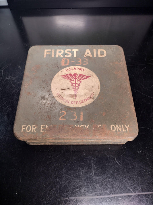 US Army First Aid Kit WW2 Era