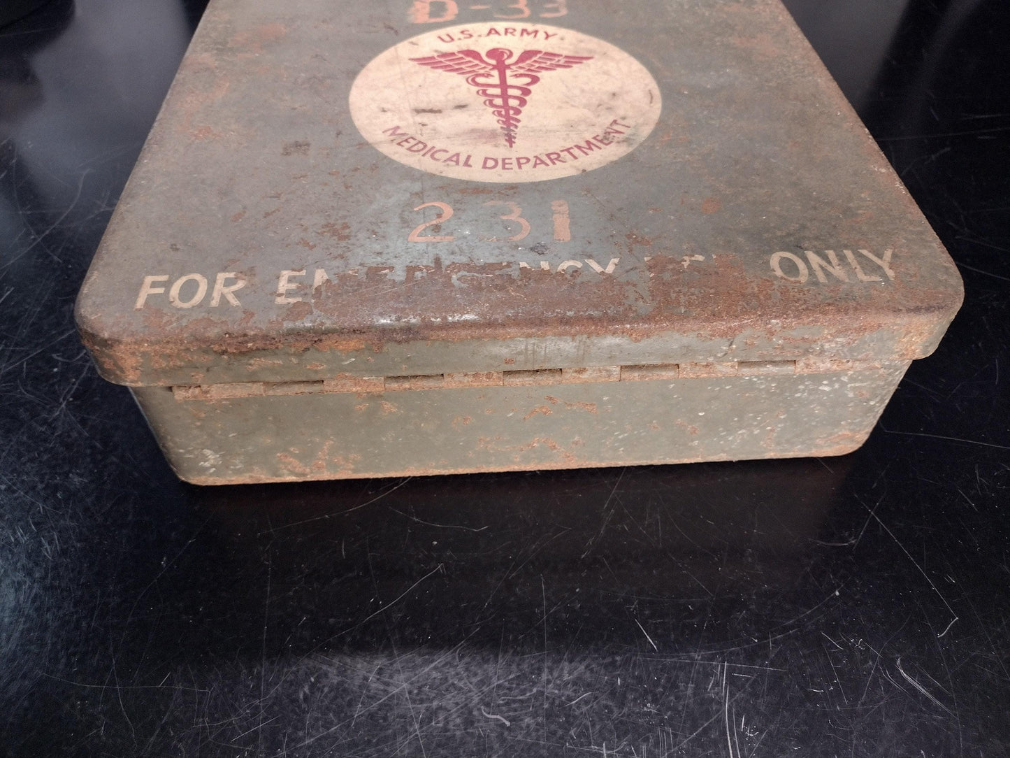 US Army First Aid Kit WW2 Era