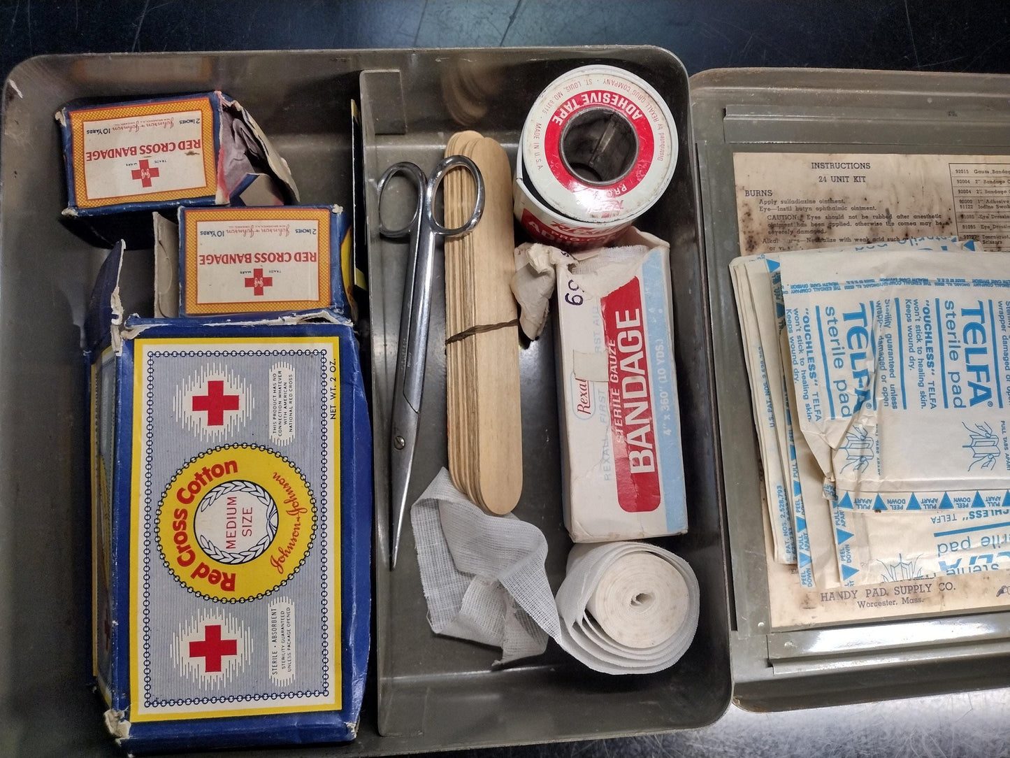 US Army First Aid Kit WW2 Era