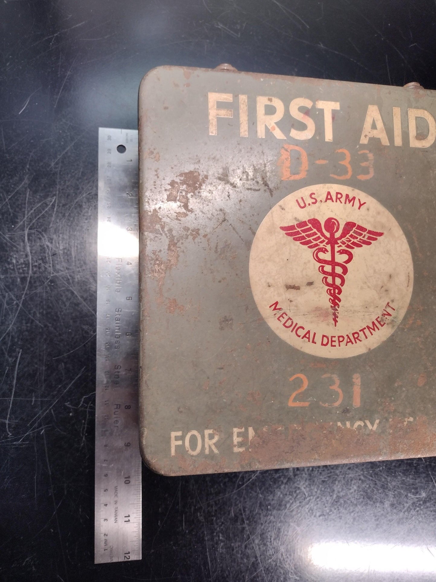 US Army First Aid Kit WW2 Era