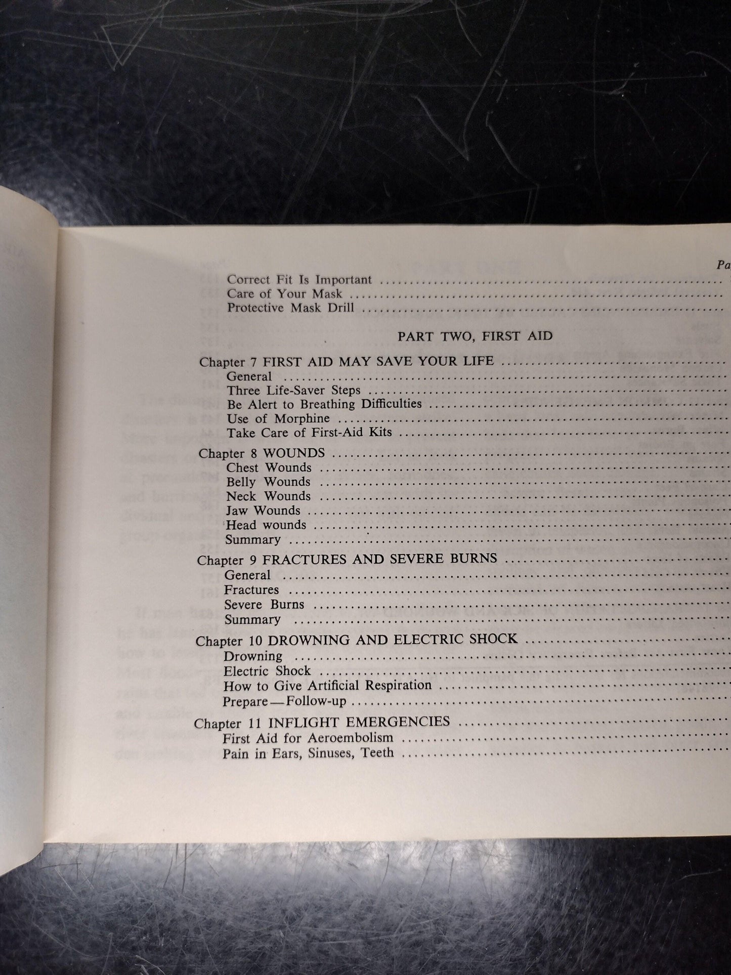 Air Force Disaster Actions And First Aid Manual (June 1966 AFP 50-15-2)