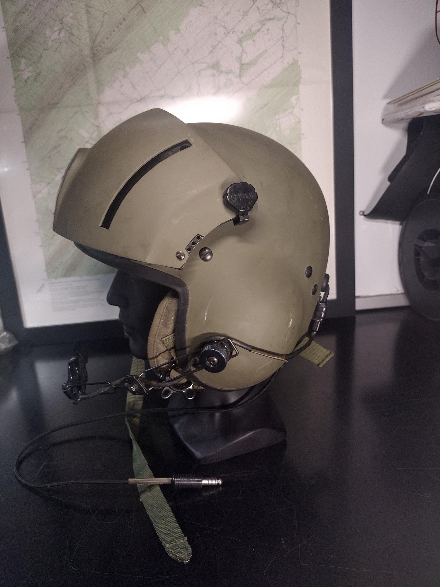 US Air Force Pilots Helmet w/ Visor & Mic (Sph-4B Size: Reg) | FREE US Shipping!