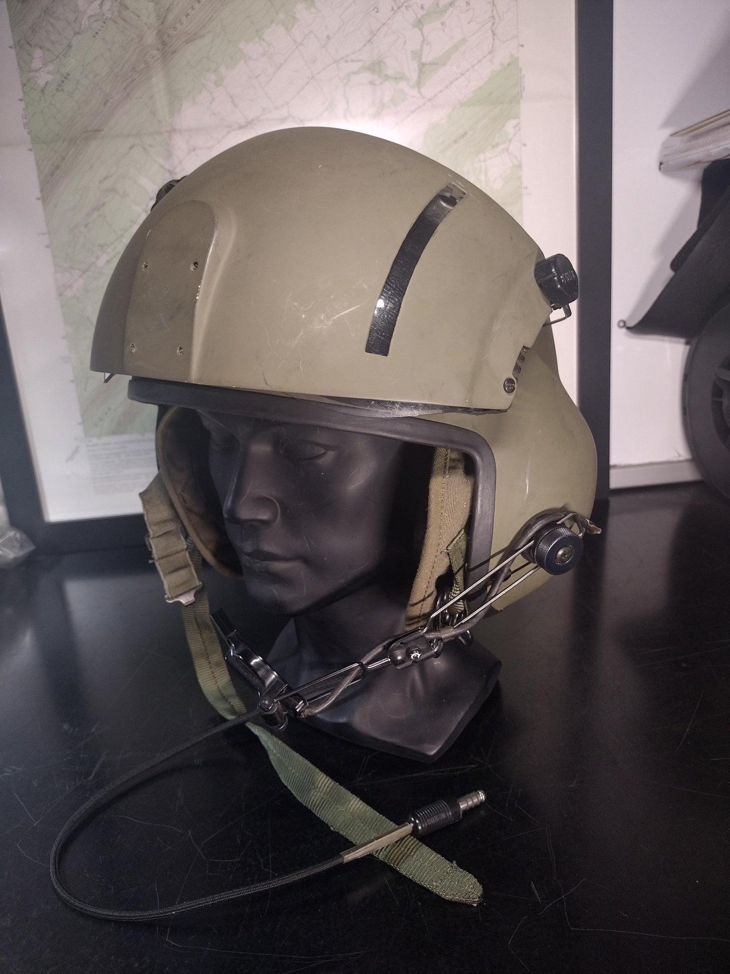 US Air Force Pilots Helmet w/ Visor & Mic (Sph-4B Size: Reg) | FREE US Shipping!