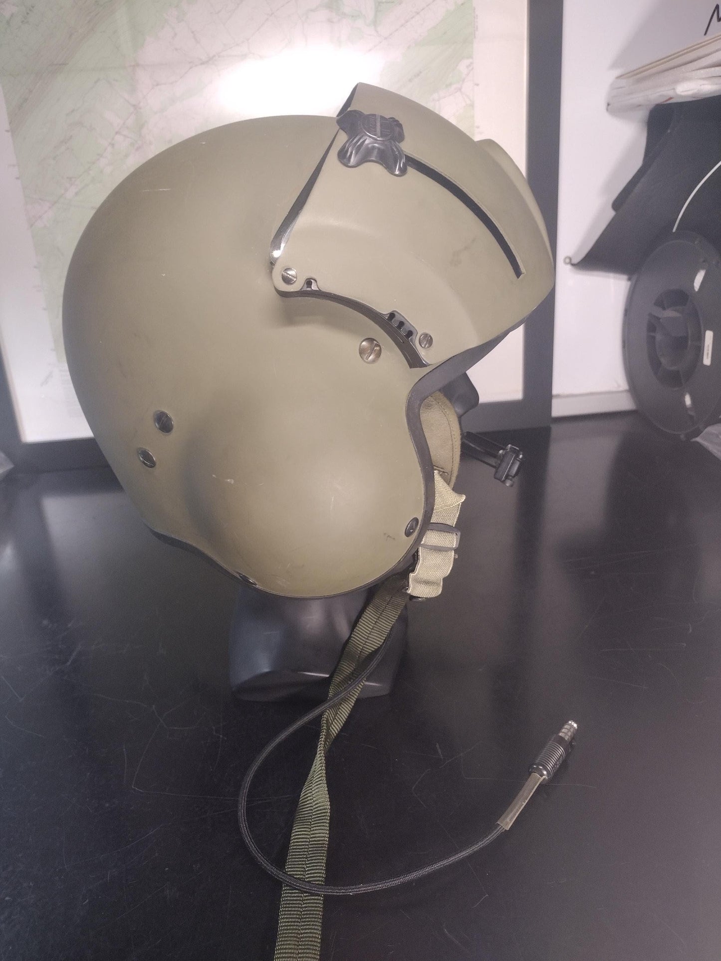 US Air Force Pilots Helmet w/ Visor & Mic (Sph-4B Size: Reg) | FREE US Shipping!