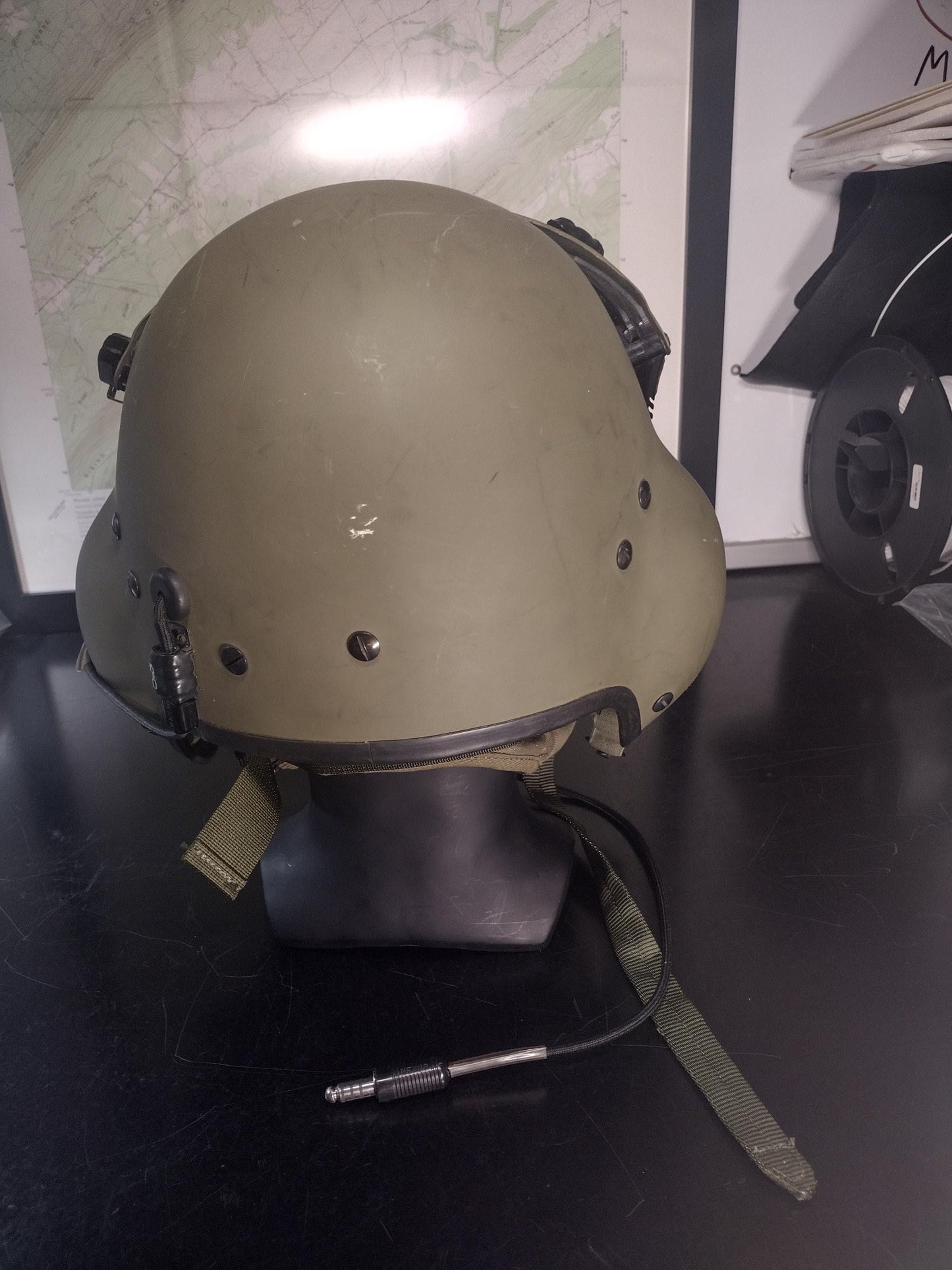 US Air Force Pilots Helmet w/ Visor & Mic (Sph-4B Size: Reg) | FREE US Shipping!