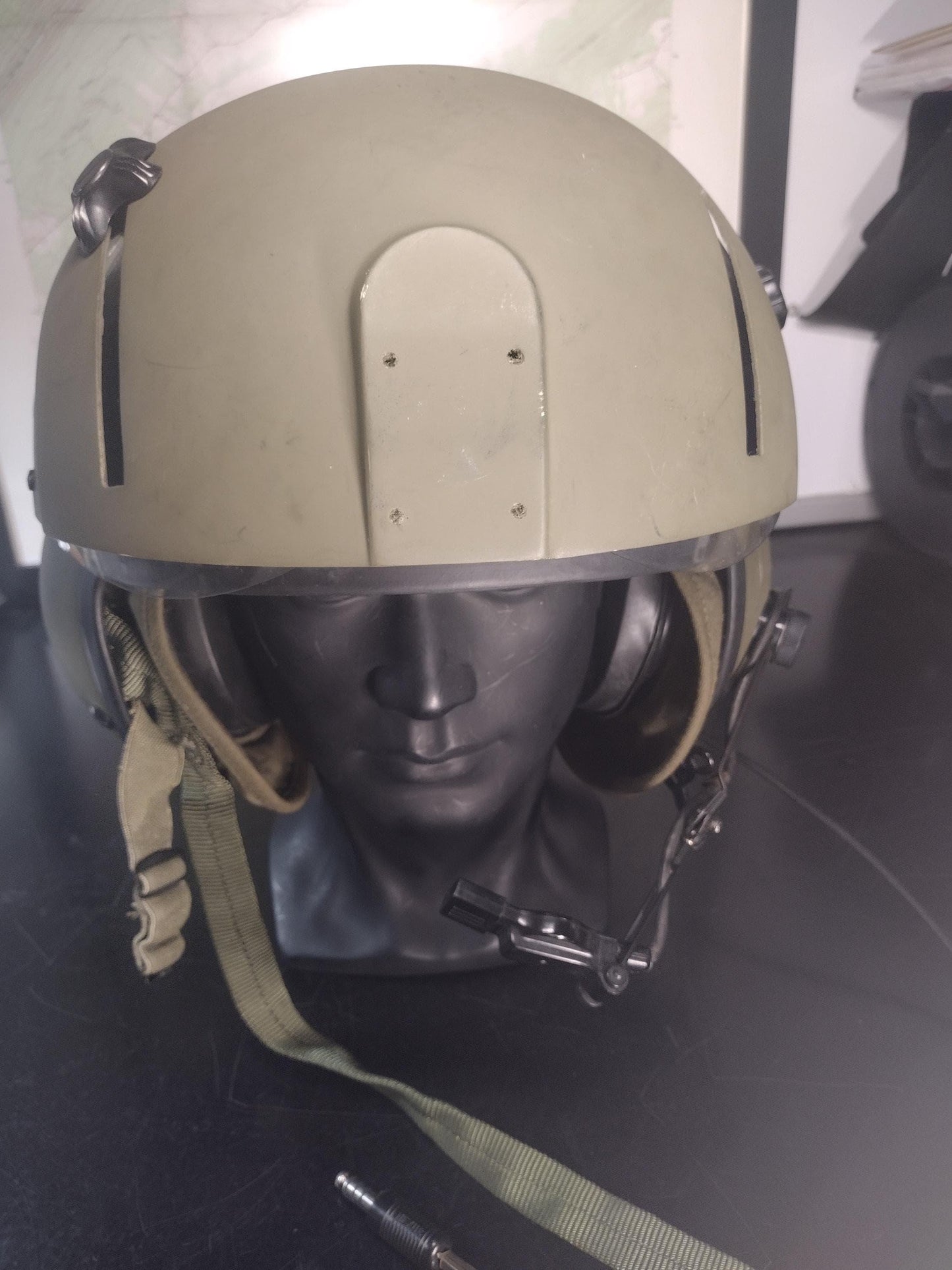 US Air Force Pilots Helmet w/ Visor & Mic (Sph-4B Size: Reg) | FREE US Shipping!