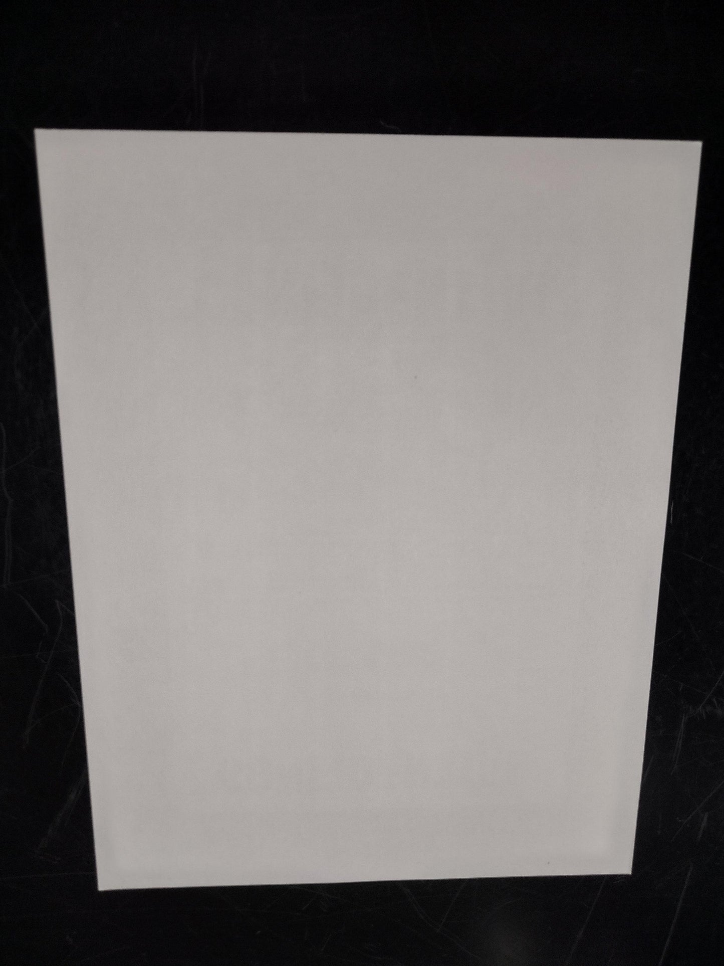 US Government Confidential Document Heavy Paper Cover Sheet Sign